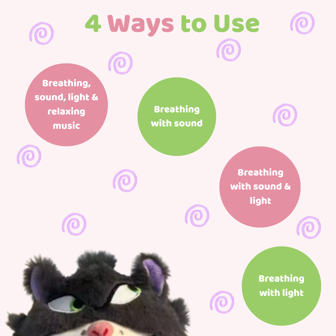 Emotional Support Breathing Plush Toy